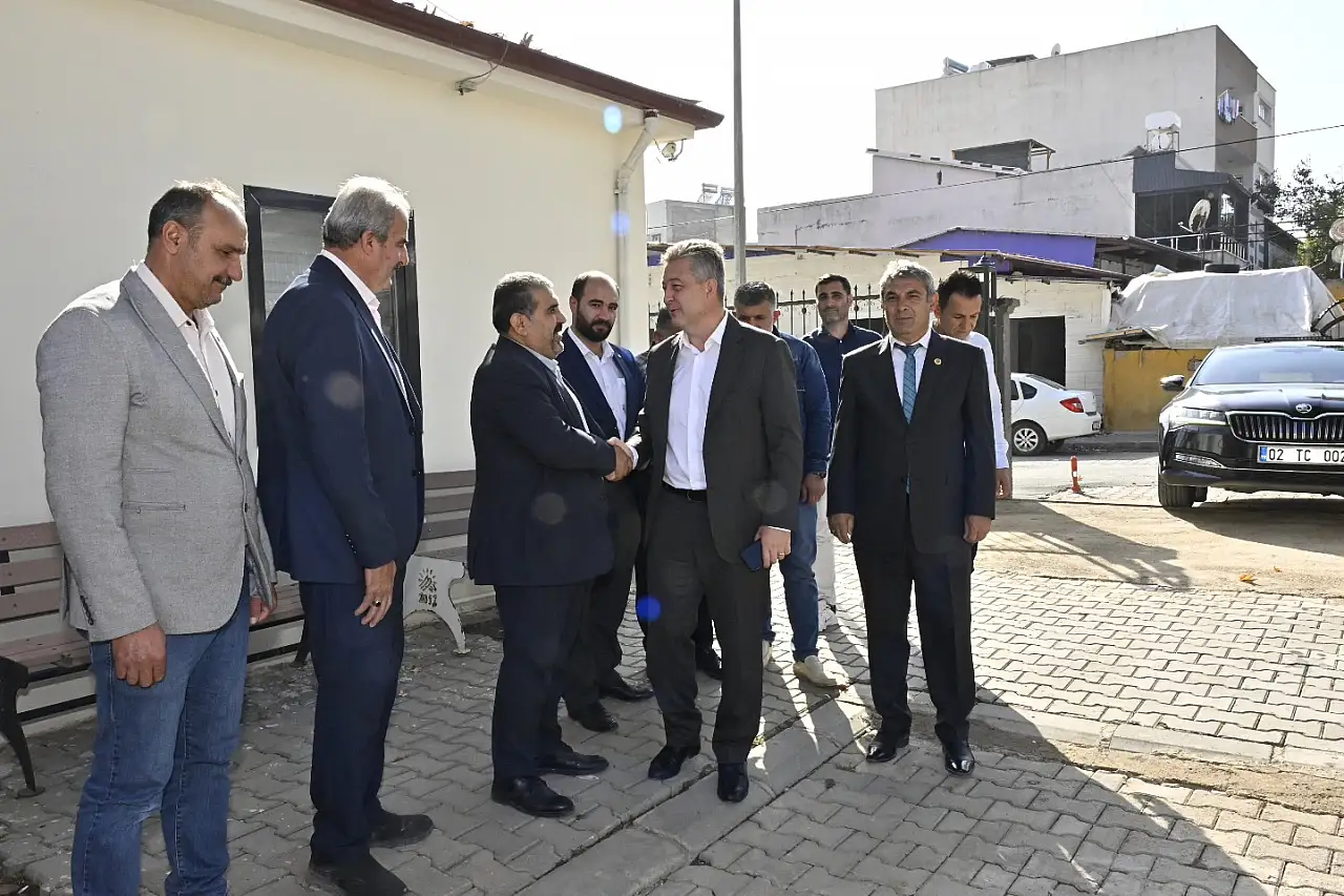 Emniyet Müdürü Nazman'dan Muhtarlar Federasyonuna ziyaret