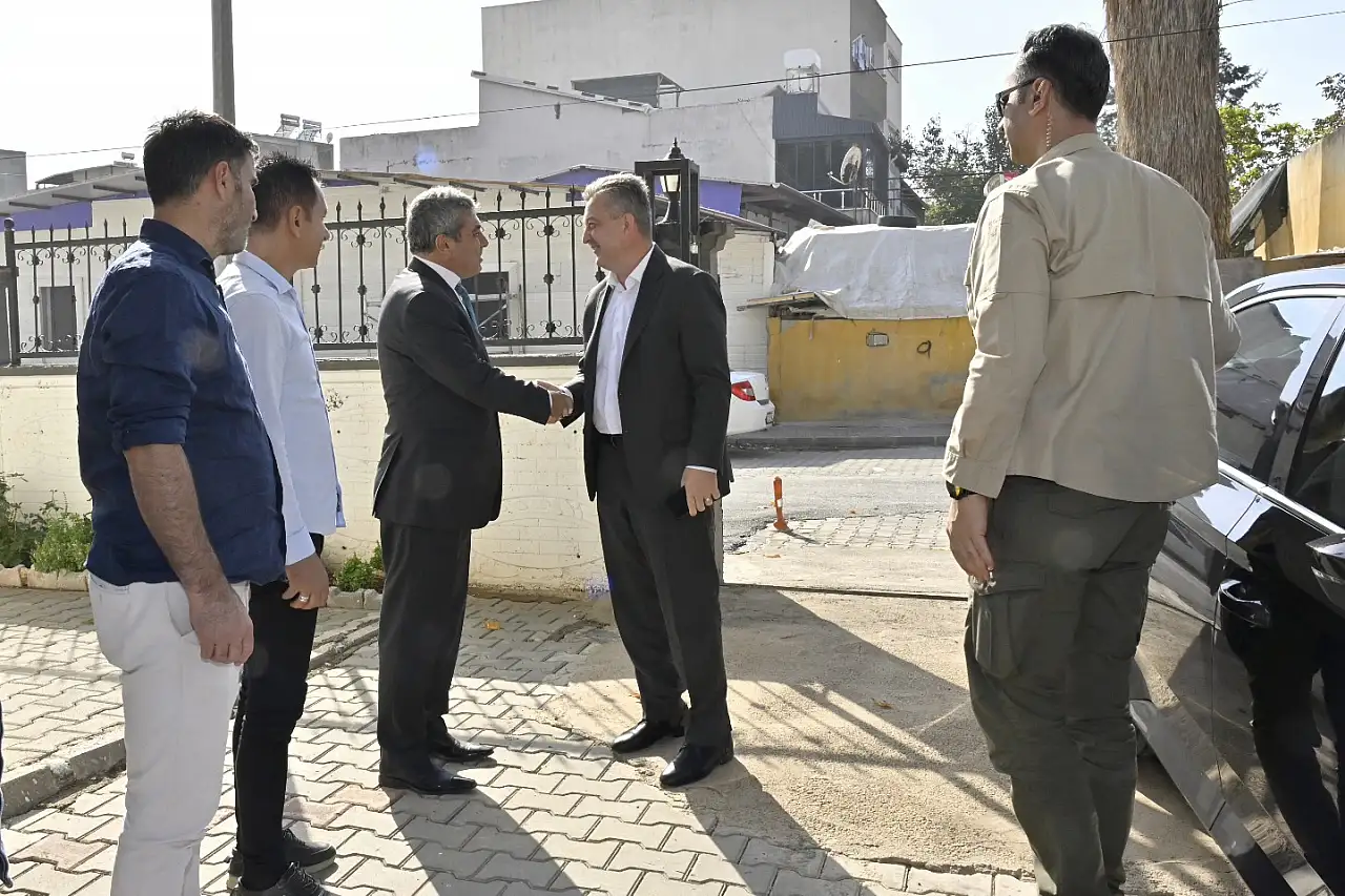 Emniyet Müdürü Nazman'dan Muhtarlar Federasyonuna ziyaret