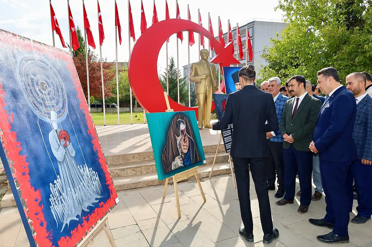 Kahta'da Yıkıntıların Sessizliği Resim Sergisi