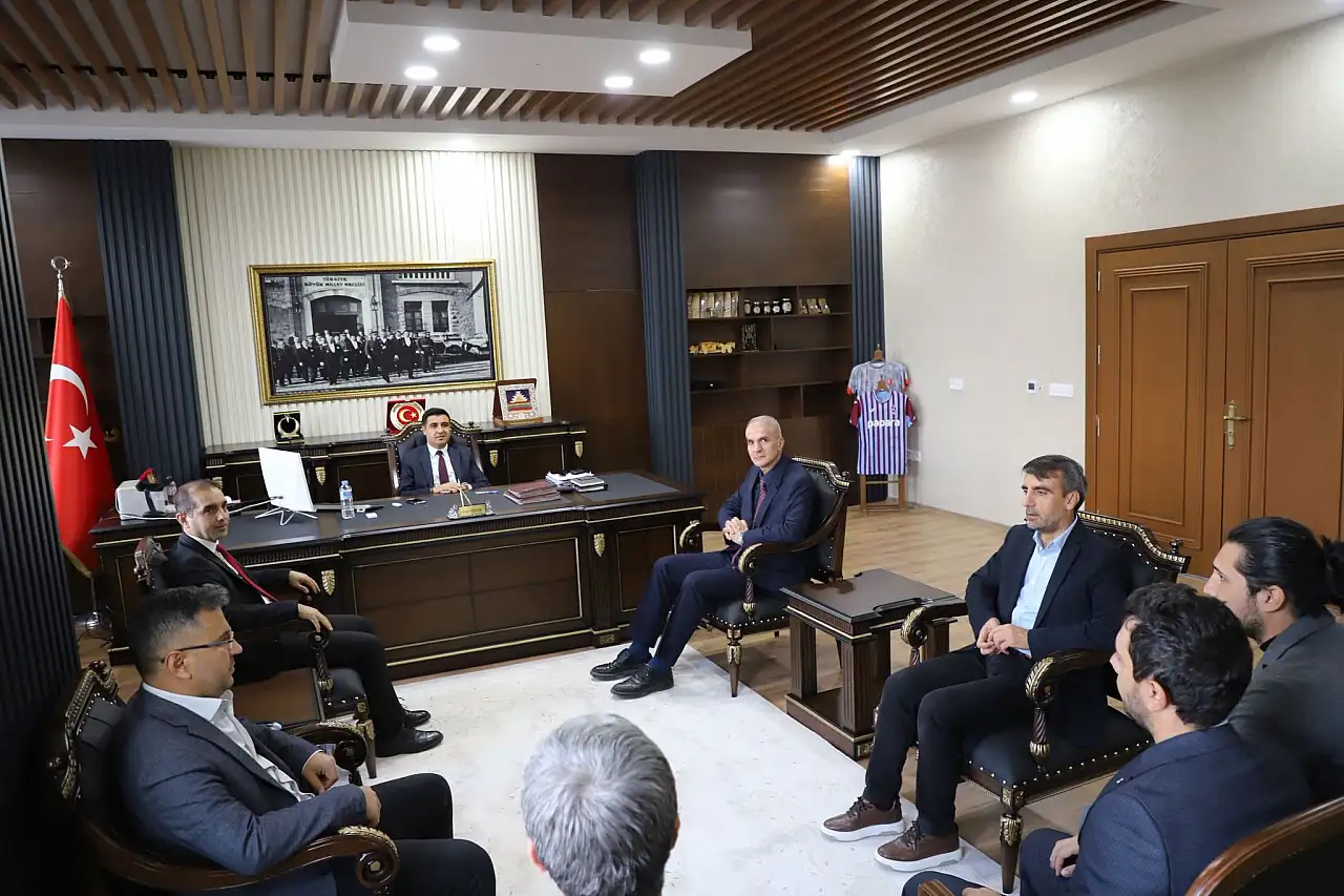 İl Müdürü Şirik'ten Kaymakam Güngör'e ziyaret