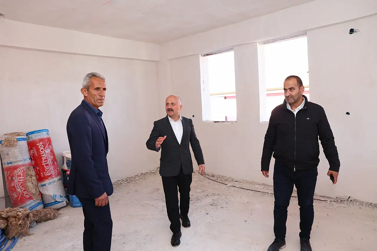 Vali Varol Olgunlar Köyü Kırsal Konutlarında incelemelerde bulundu