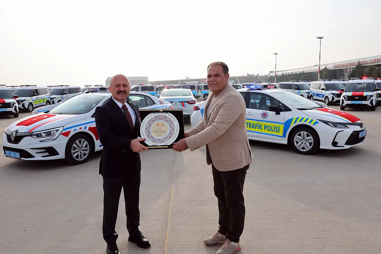 Adıyaman'ın Huzuruna Güç Katacak 116 adet yeni araç hizmete başladı