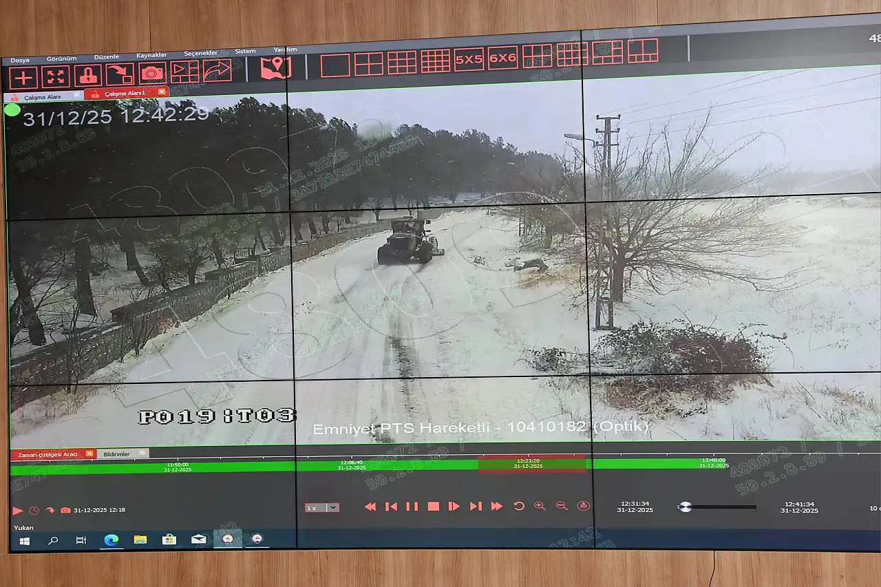 Vali Varol KGYS üzerinden çalışmaları takip etti