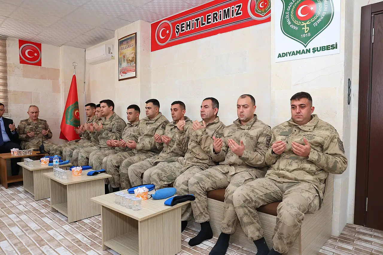 Türkiye Harp Malulü Gaziler, Şehit Dul ve Yetimleri Derneğinde şehitler için mevlid okutuldu