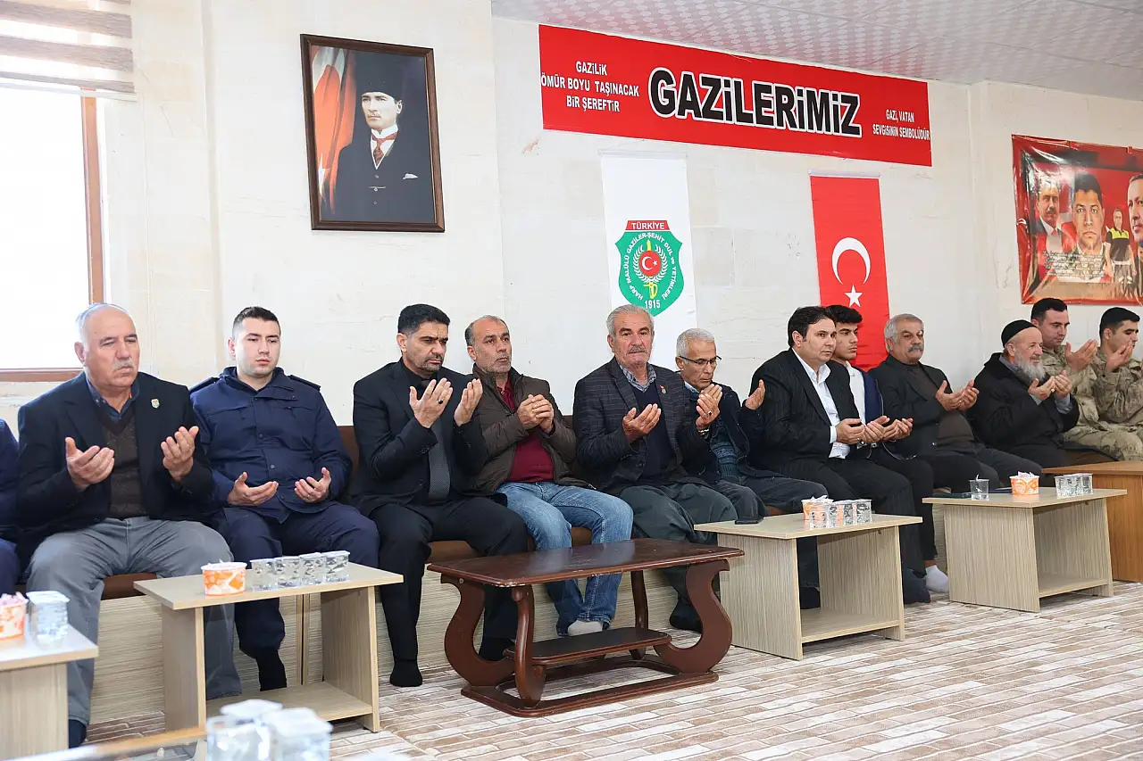 Türkiye Harp Malulü Gaziler, Şehit Dul ve Yetimleri Derneğinde şehitler için mevlid okutuldu