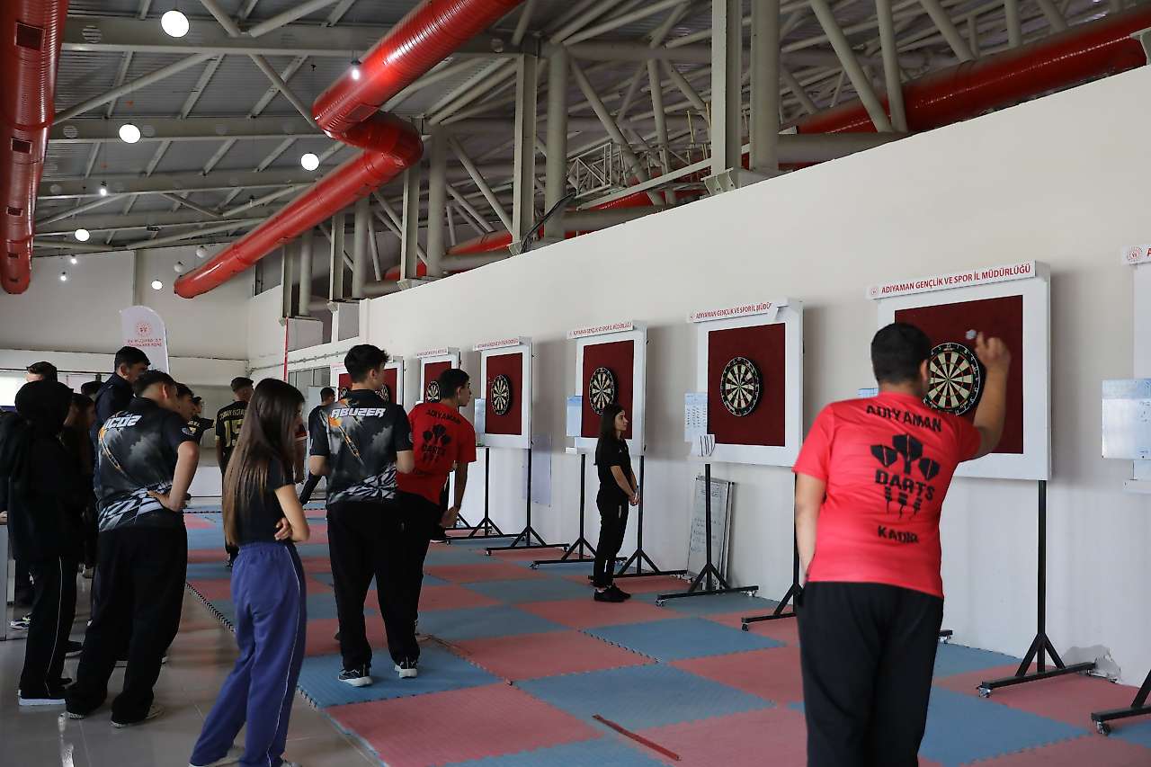 Adıyaman'da Genç Erkekler Dart İl Finalleri tamamlandı