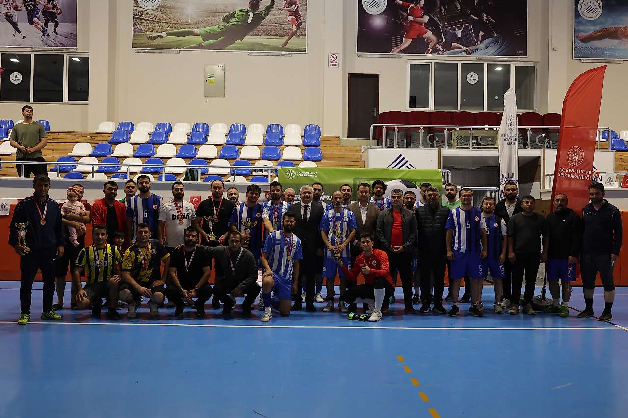 4. Kamu Spor Oyunları Futsal Turnuvası'nda Şampiyon Adıyaman Belediyesi