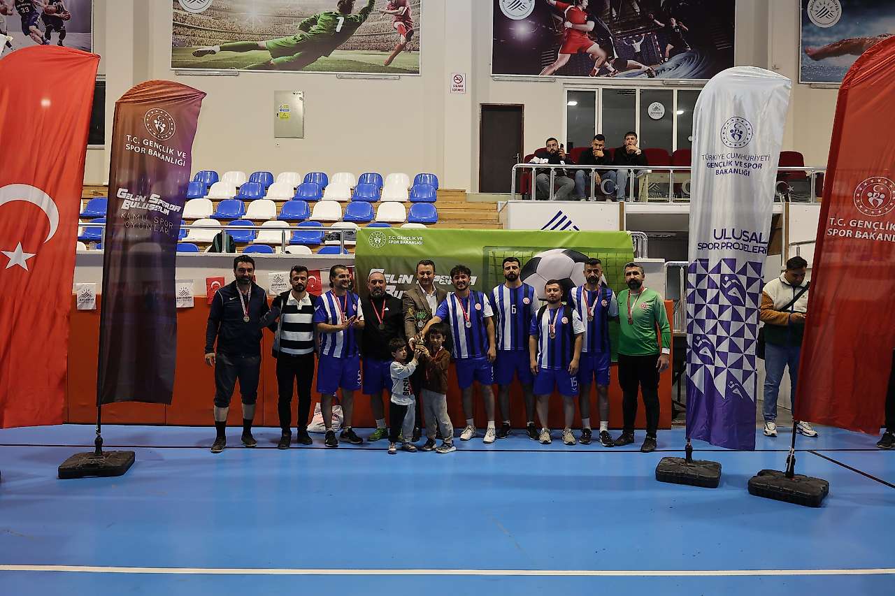 4. Kamu Spor Oyunları Futsal Turnuvası'nda Şampiyon Adıyaman Belediyesi
