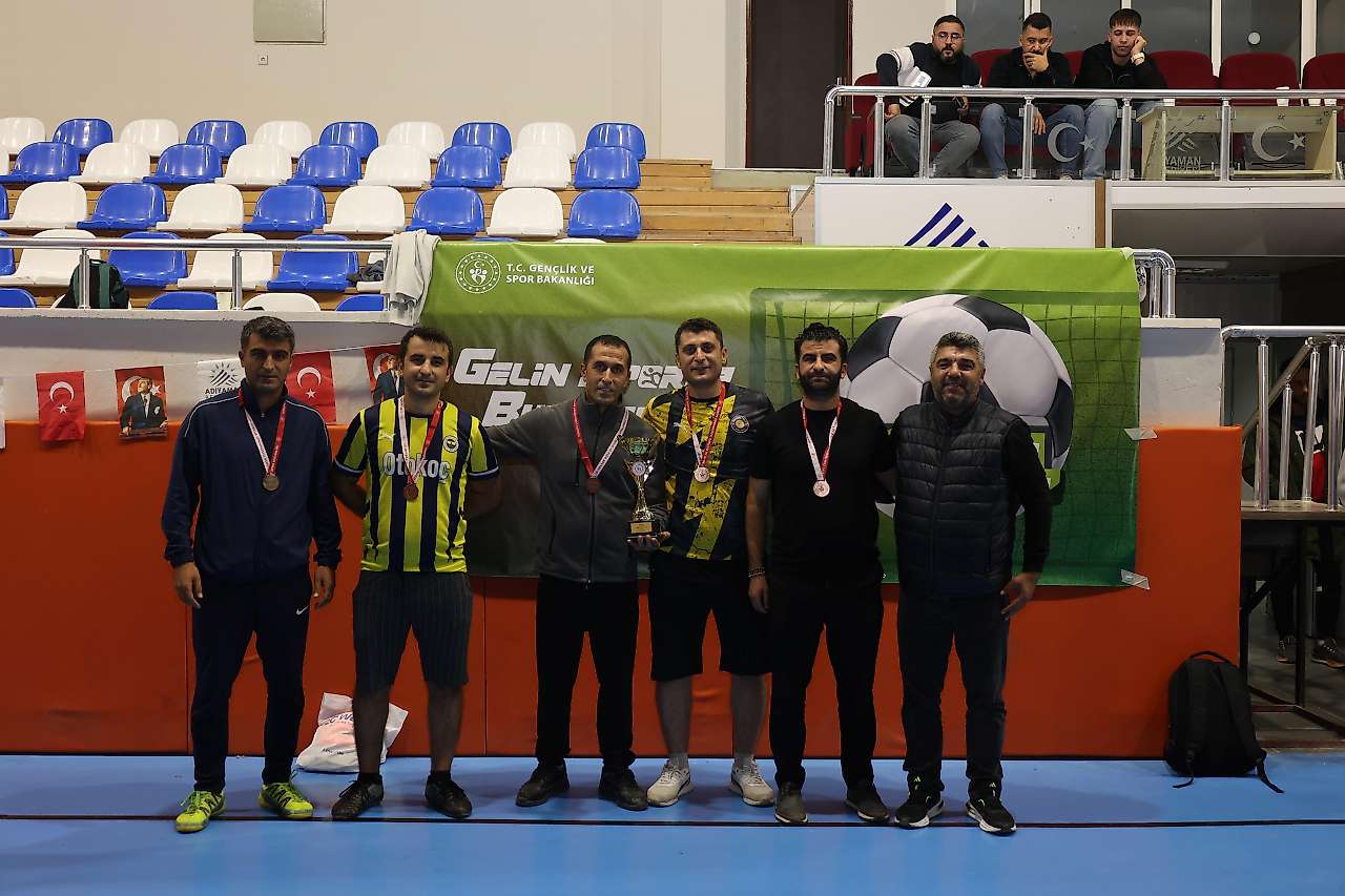 4. Kamu Spor Oyunları Futsal Turnuvası'nda Şampiyon Adıyaman Belediyesi
