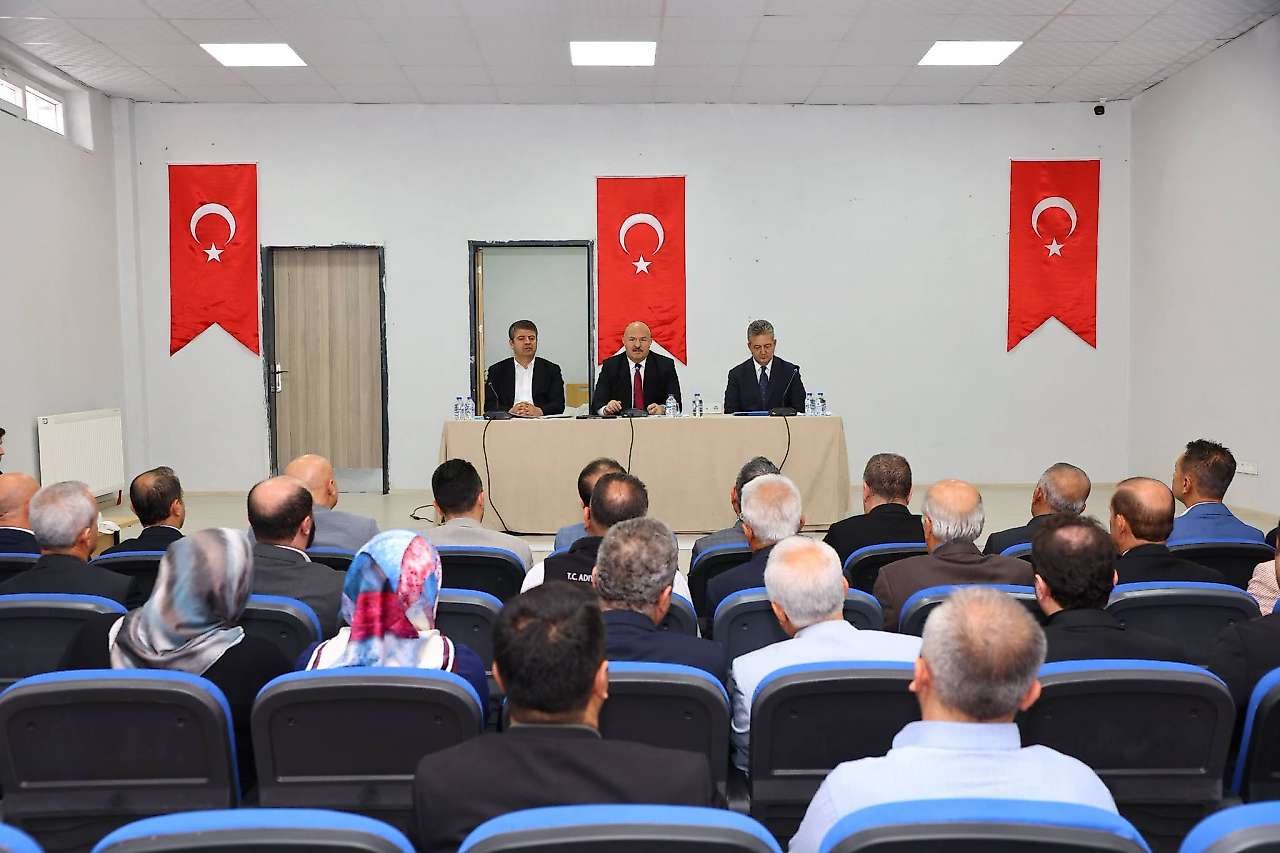 Adıyaman'da mahalle buluşmaları devam ediyor