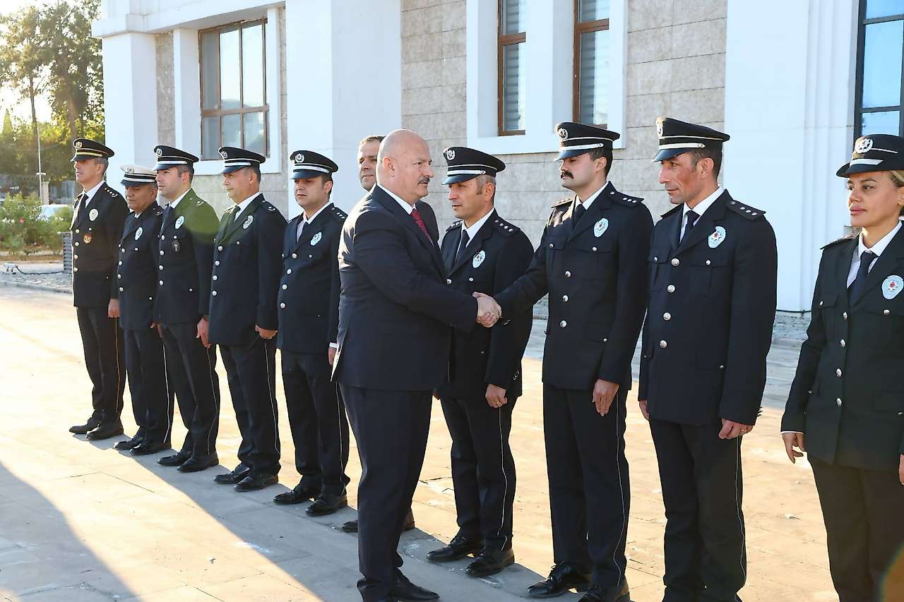 Vali Küçük'ten İl Emniyet Müdürlüğüne ziyaret