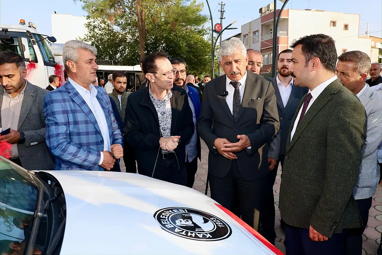 Kâhta Belediyesi Araç Filosuna 14 yeni araç daha katıldı