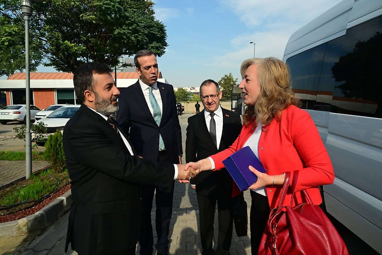 Arnavutluk Cumhuriyet Yüksek Savcılar Kurul Heyetinden Tuzcu'ya ziyaret
