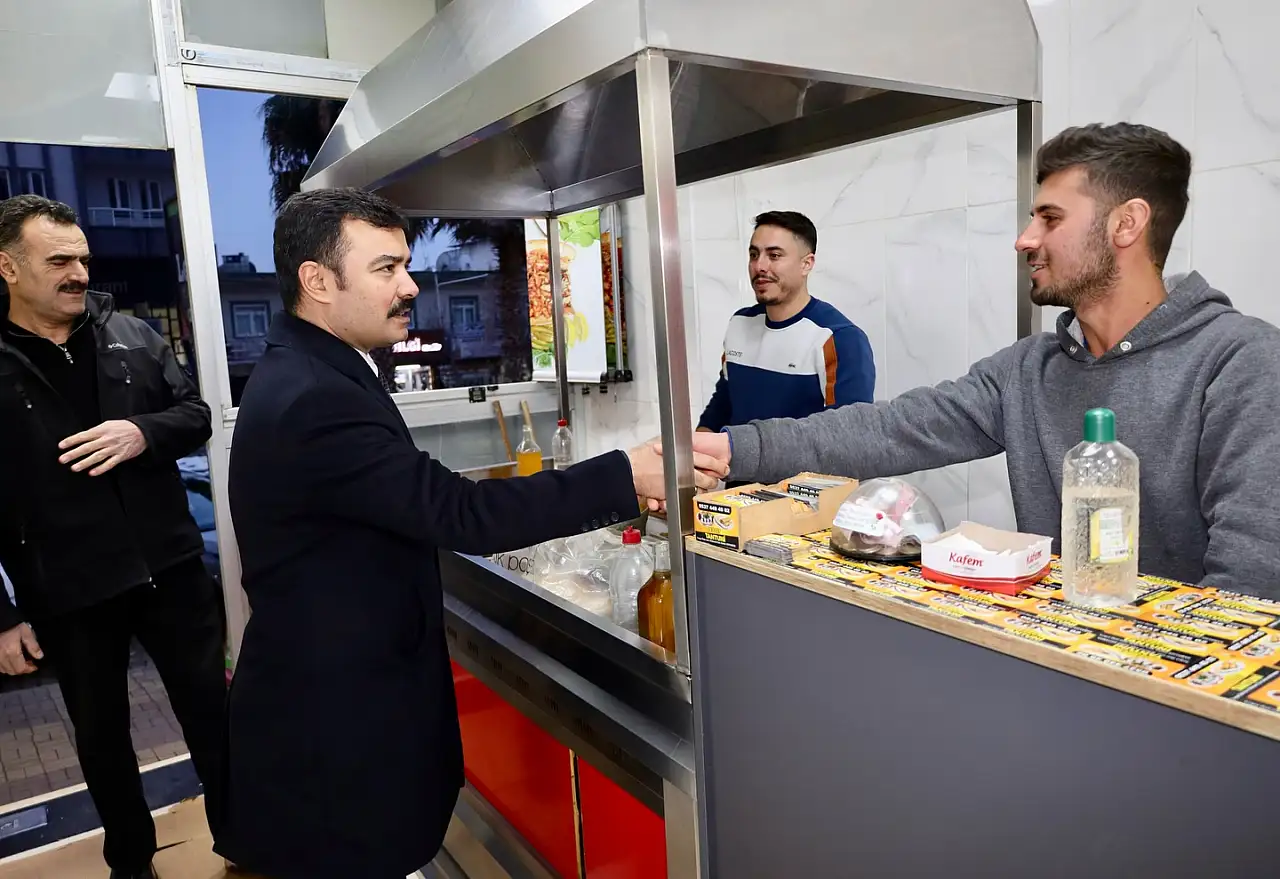 Kaymakam Soysal'dan esnaflara ziyaret