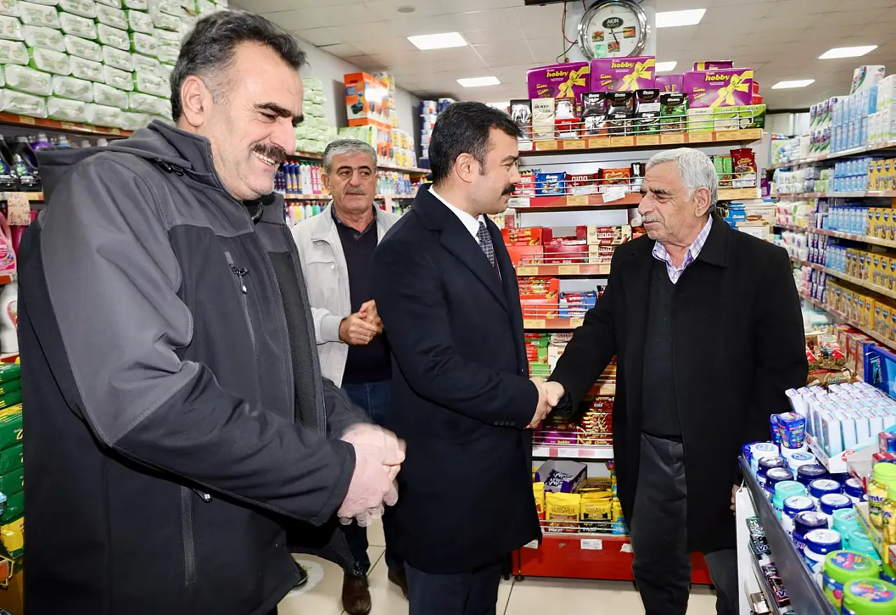 Kaymakam Soysal'dan esnaflara ziyaret