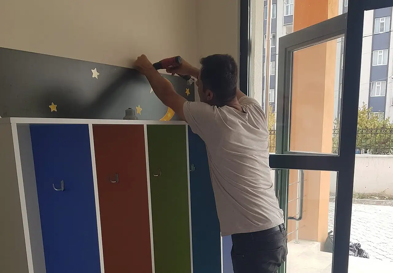 Besni'de Sanayi Sitesi ve Milli Eğitim El ele : Yeni ustalar yetişecek