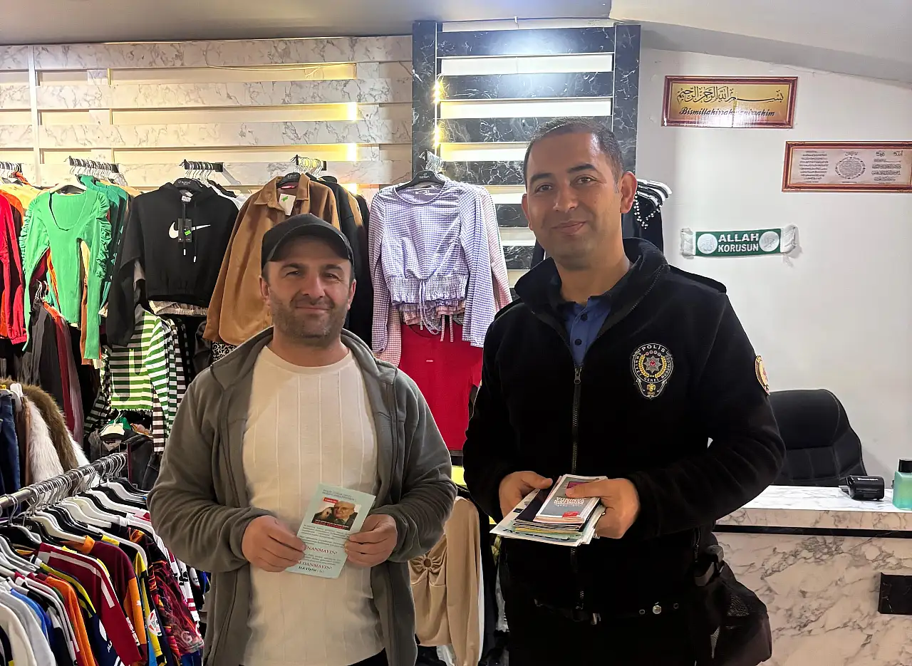 Gölbaşı'nda esnaflara güvenlik ve dolandırıcılık eğitimi verildi