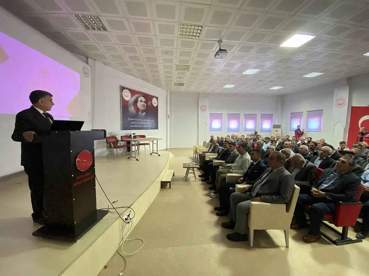 Besni'de genel arım sayımı ve kayıt dışı araziler masaya yatırıldı