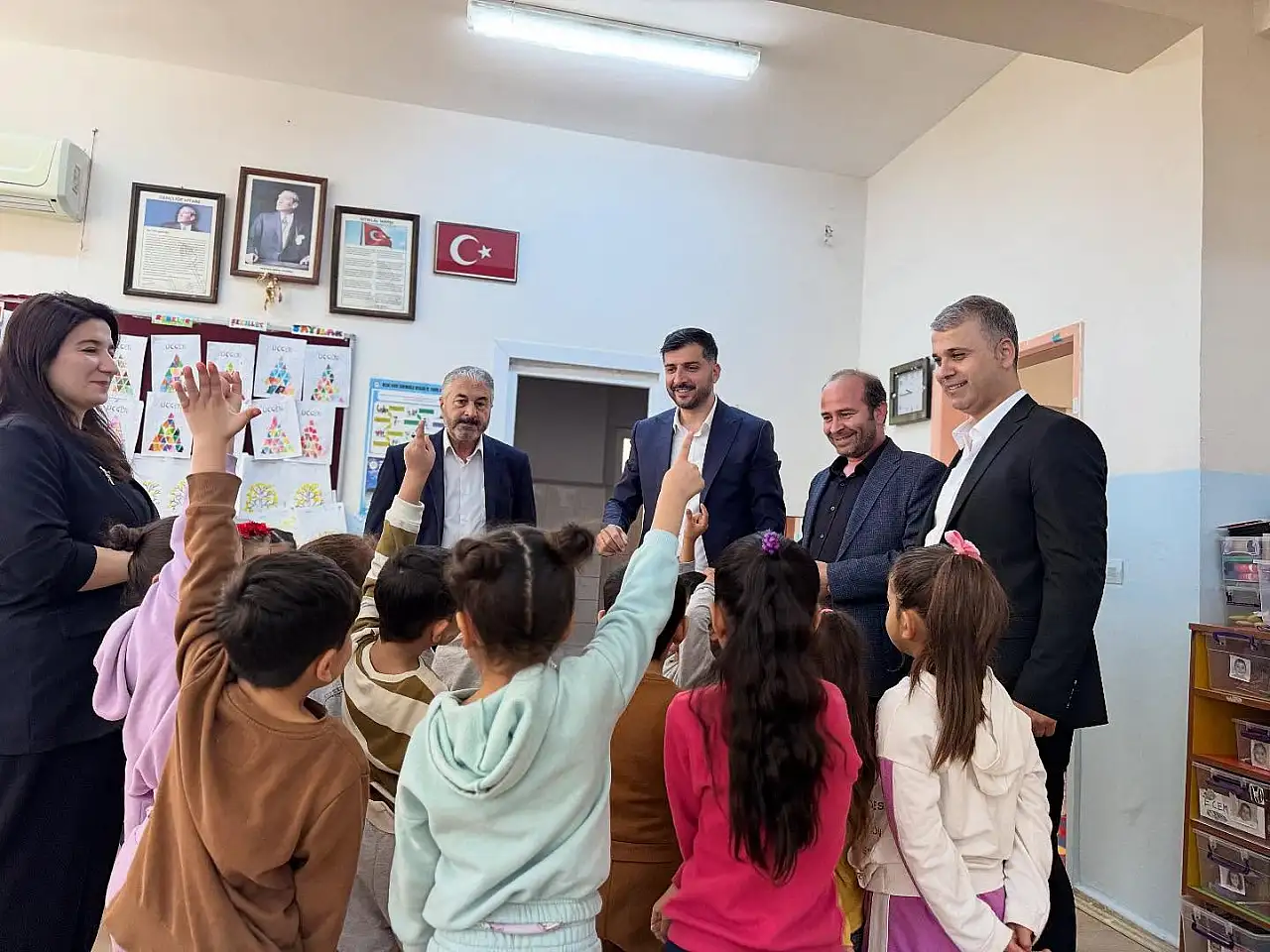 Başkan Tepe'den Besni Şehit Bekir Oruçtan Anaokuluna ziyaret