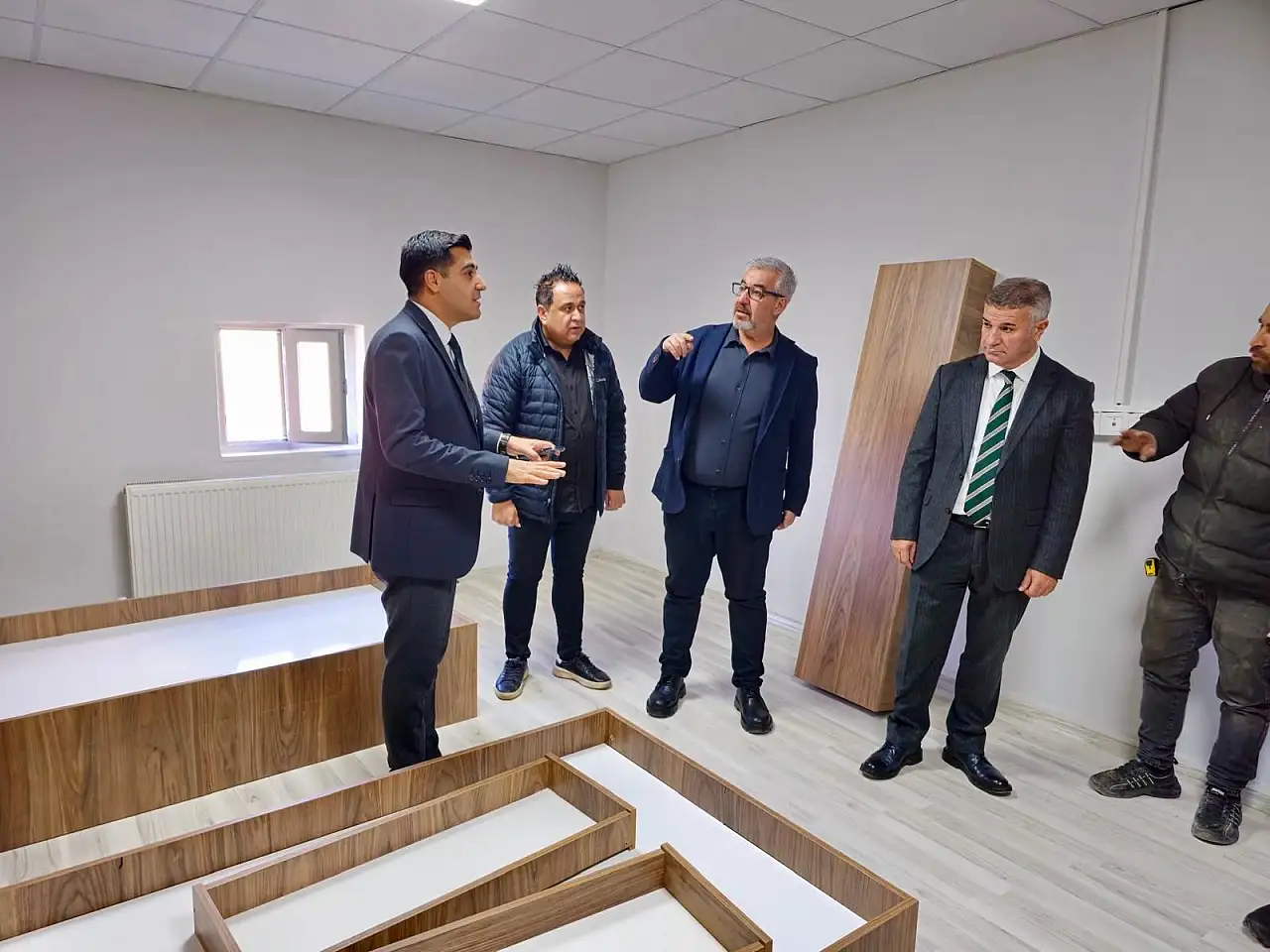 Kaymakam Güngör Öğretmenevinde incelemelerde bulundu