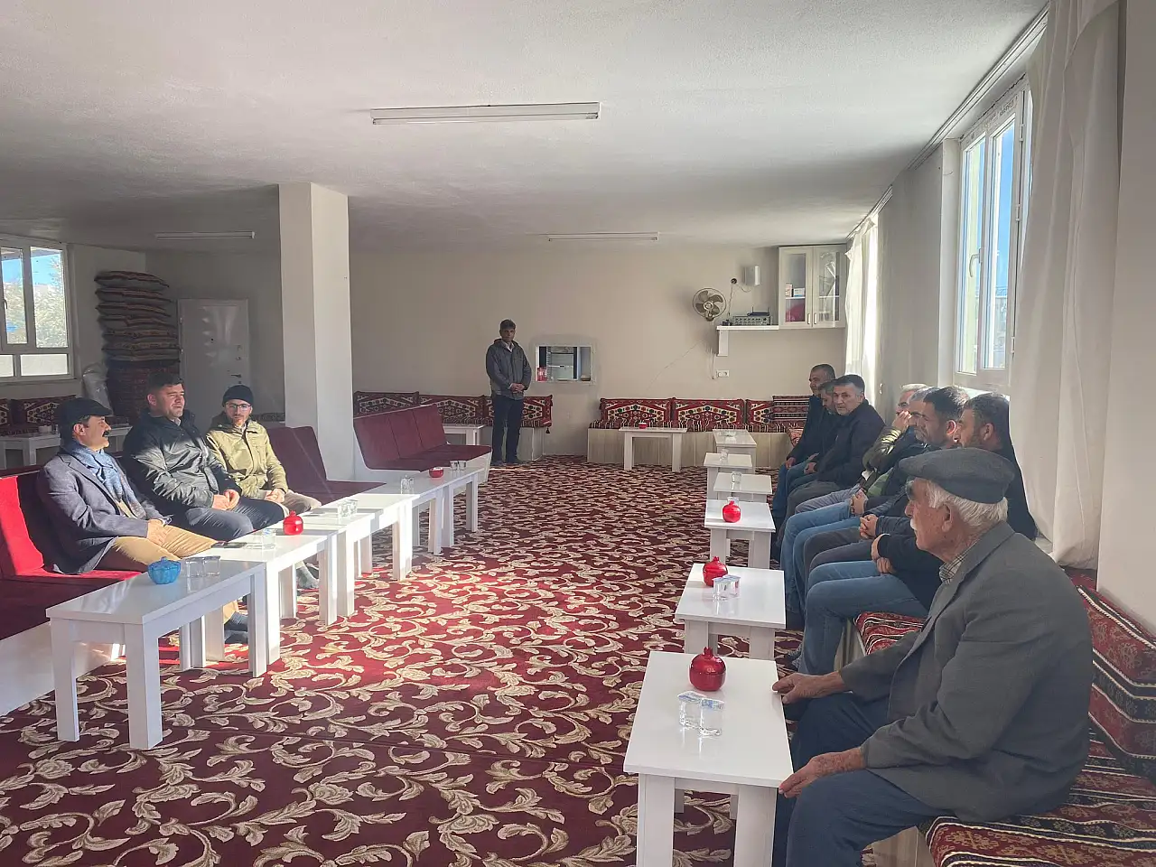 Kaymakam Aslan Atmalı köyünde vatandaşlarla bir araya geldi