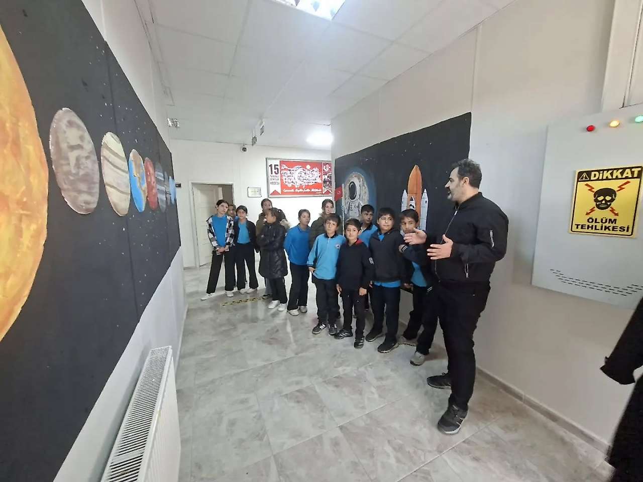 Örentaş Şehit Yusuf Ortaokulu Öğrencilerinden Yenilikçi Eğitim Merkezine Ziyaret