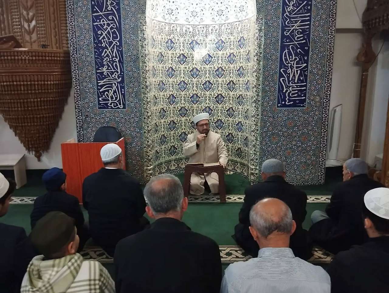 Önceler Camisinde sabah namazı buluşması