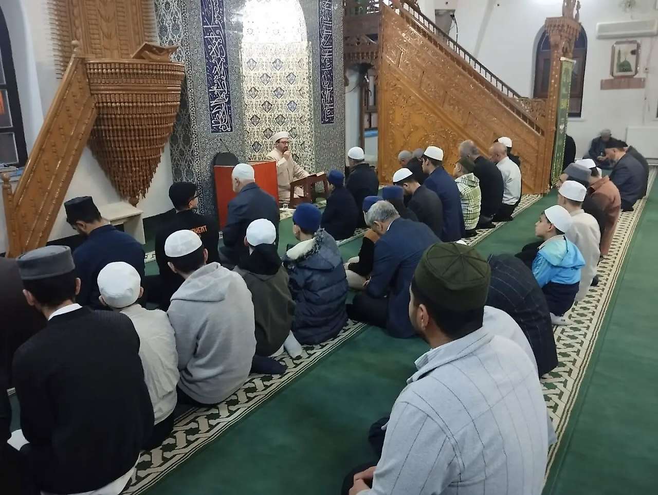 Önceler Camisinde sabah namazı buluşması