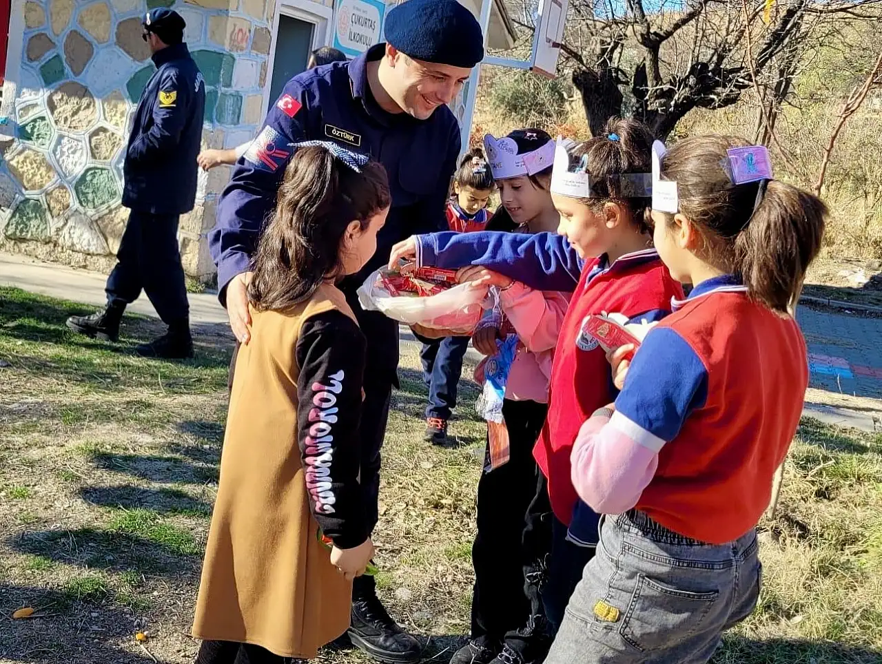 Kahta'da Jandarma'dan okullarda sosyal faaliyet etkinliği