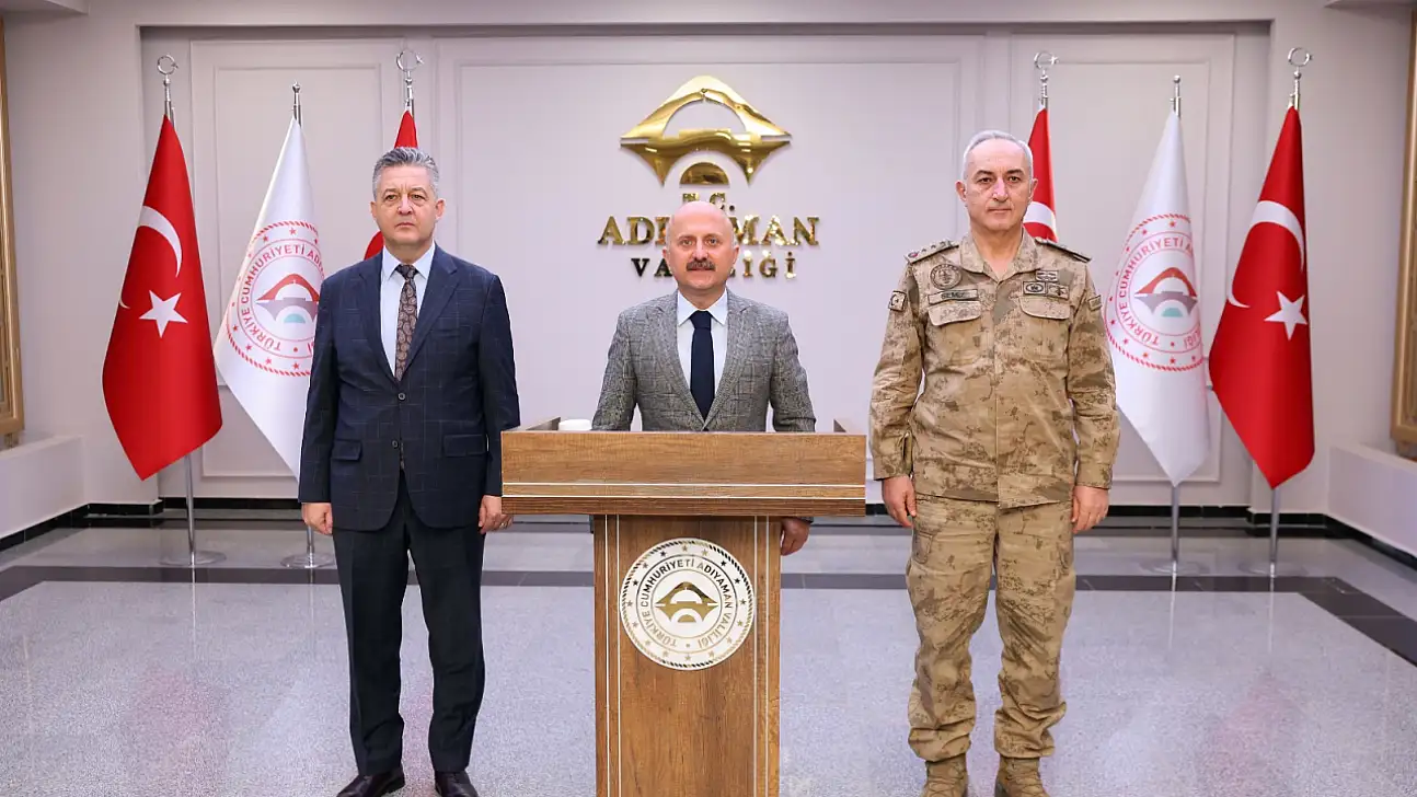Adıyaman'da asayiş ve güvenlik değerlendirme toplantısı yapıldı