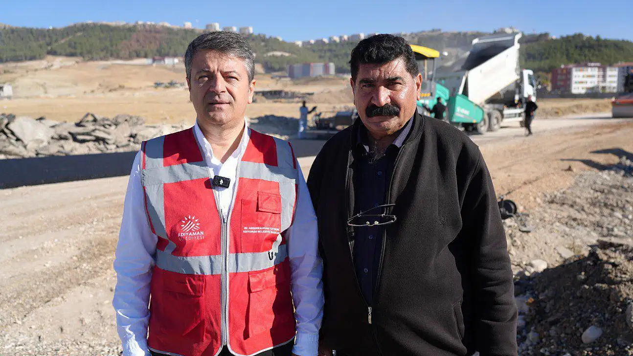 Başkan Tutdere, Esentepe'deki asfalt çalışmalarını inceledi