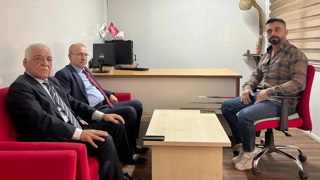 Eski Milletvekili Şevket Gürsoy'dan İHA'ya ziyaret