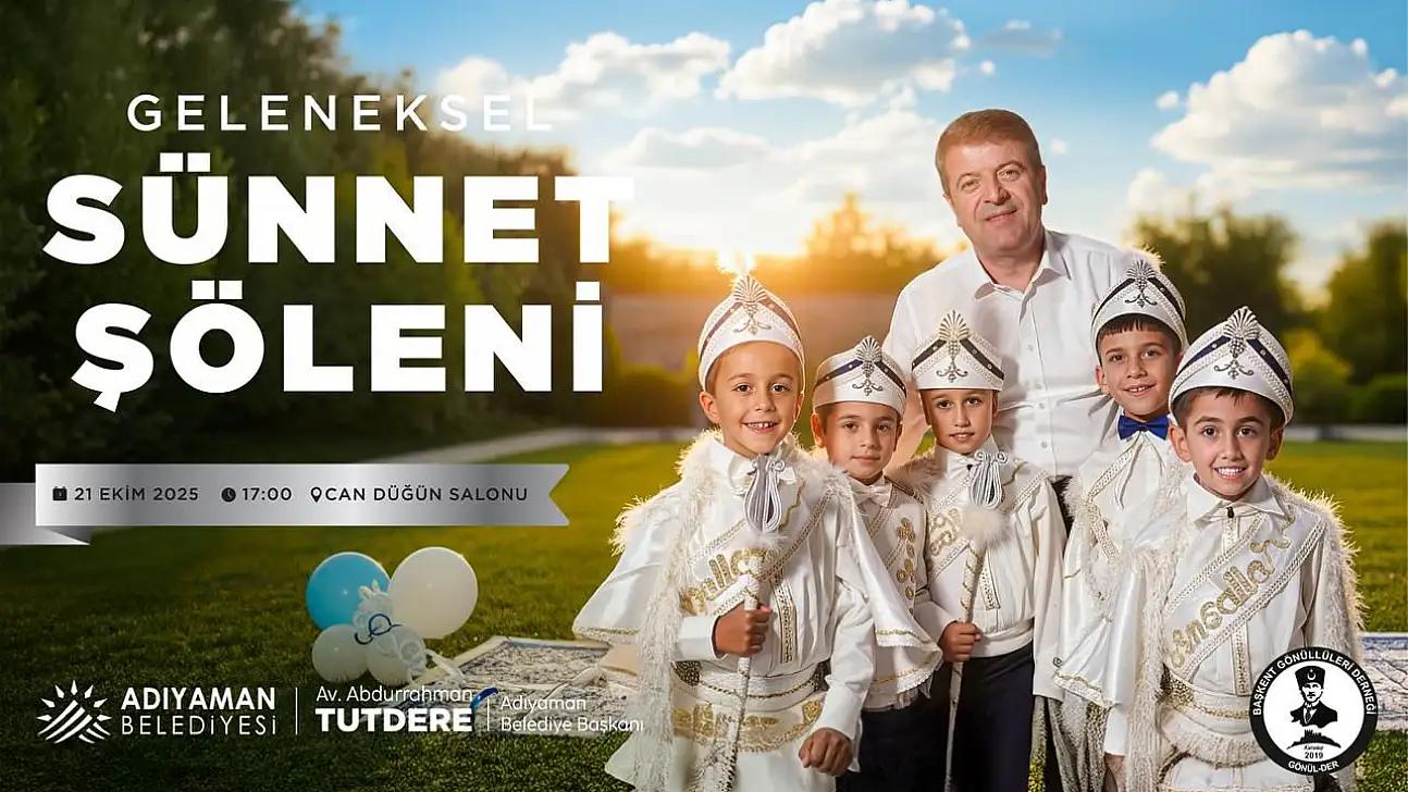 Gelenek devam ediyor: Belediyeden sünnet şöleni