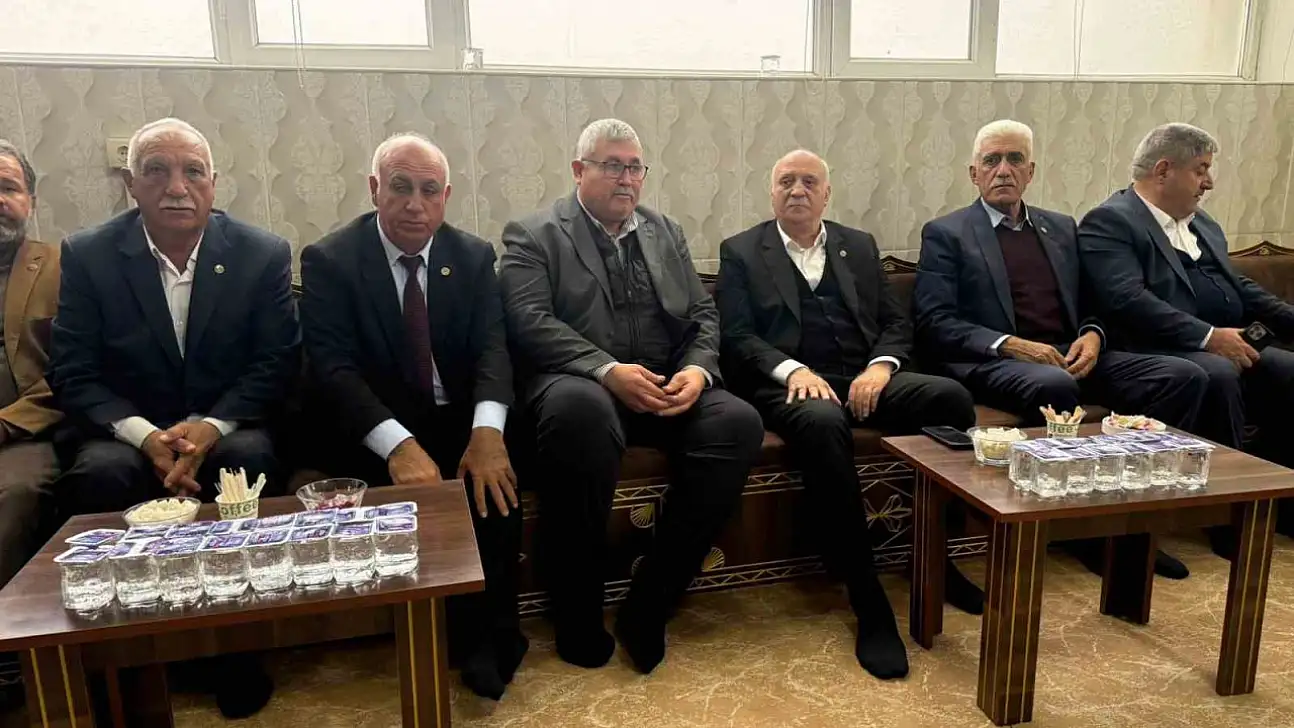 Genel Başkan Bayraktar'dan Rüştü Turanlı'ya taziye ziyareti