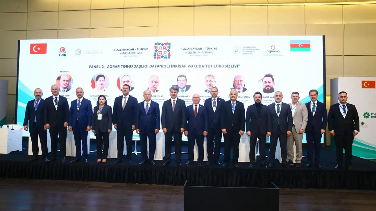 TYAB Heyeti, 2. Türkiye–Azerbaycan Yatırım Forumu'na Katıldı