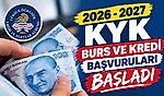 2026-2027 KYK Burs ve Kredi Başvuruları Başladı
