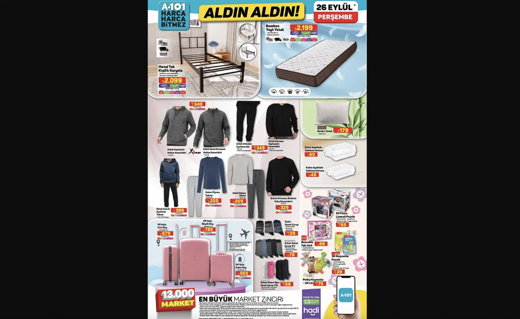 A101 3 Ekim 2024 Aktüel Ürünler Kataloğu Yayınlandı!