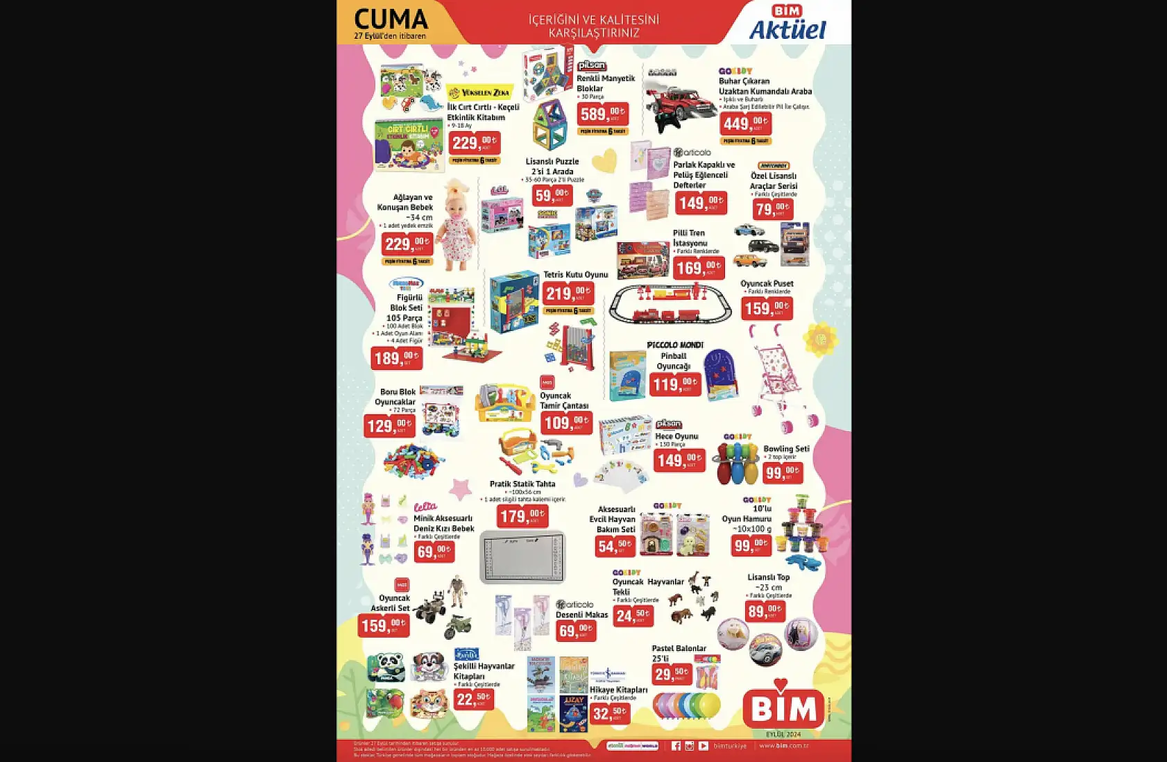 BİM 4 Ekim 2024 Aktüel Ürünler Kataloğu Yayınlandı