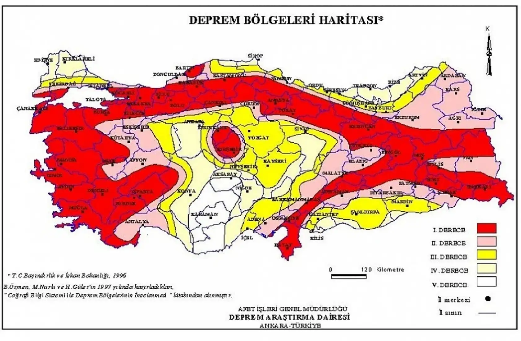 Deprem risk haritası güncellendi! İşte Adıyaman'ın durumu