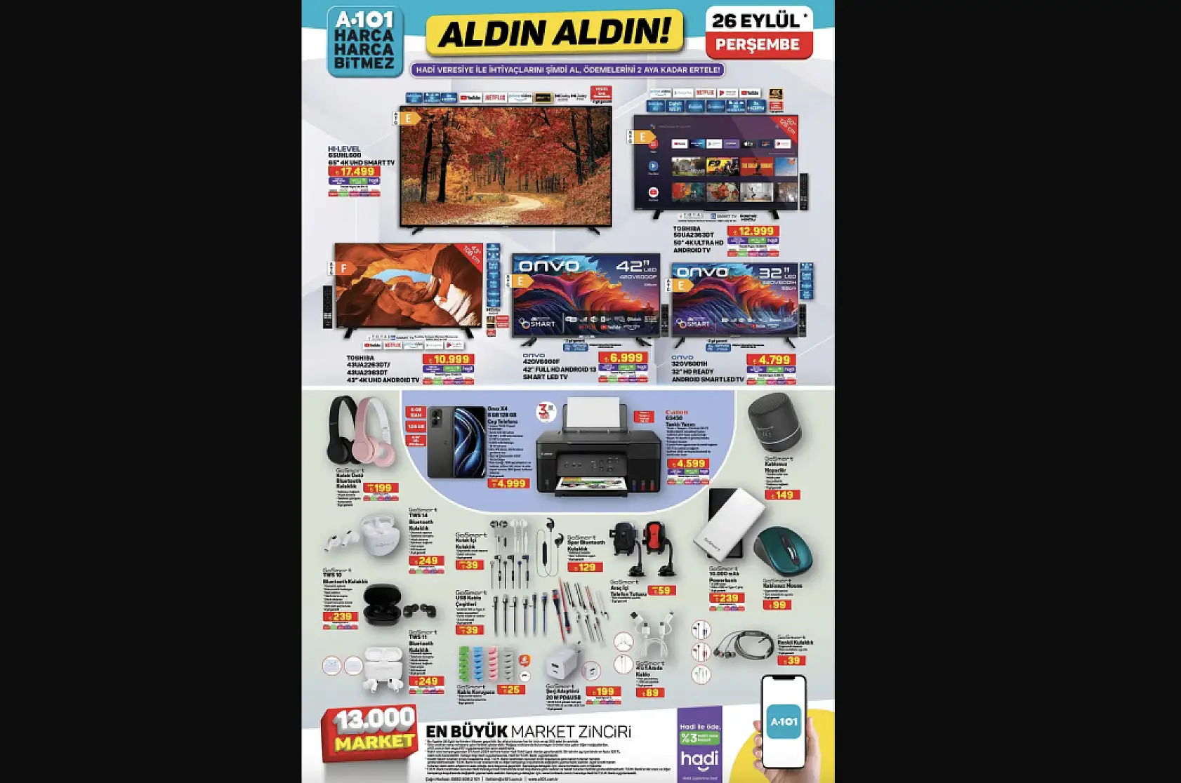 A101 3 Ekim 2024 Aktüel Ürünler Kataloğu Yayınlandı!