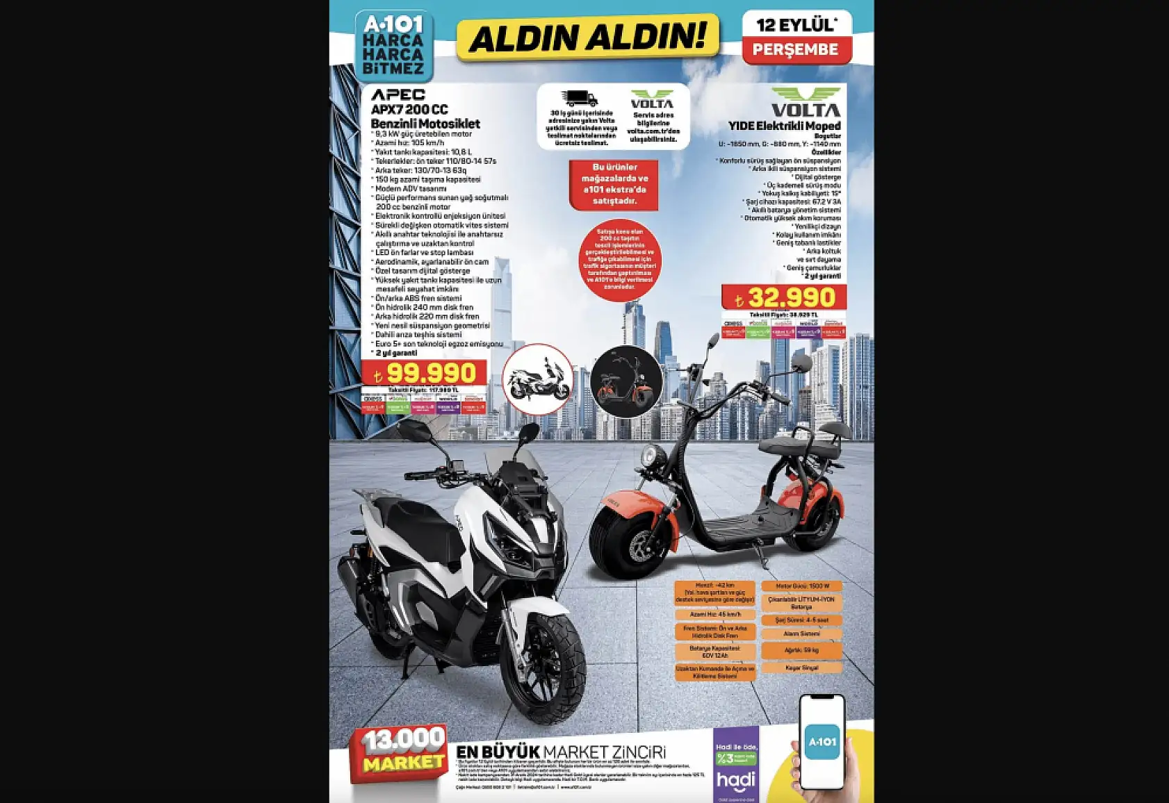 A101 19 Eylül 2024 Aktüel Ürünler Kataloğu