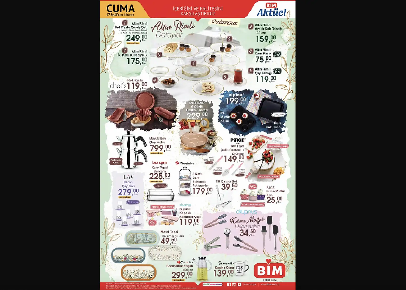 BİM 4 Ekim 2024 Aktüel Ürünler Kataloğu Yayınlandı