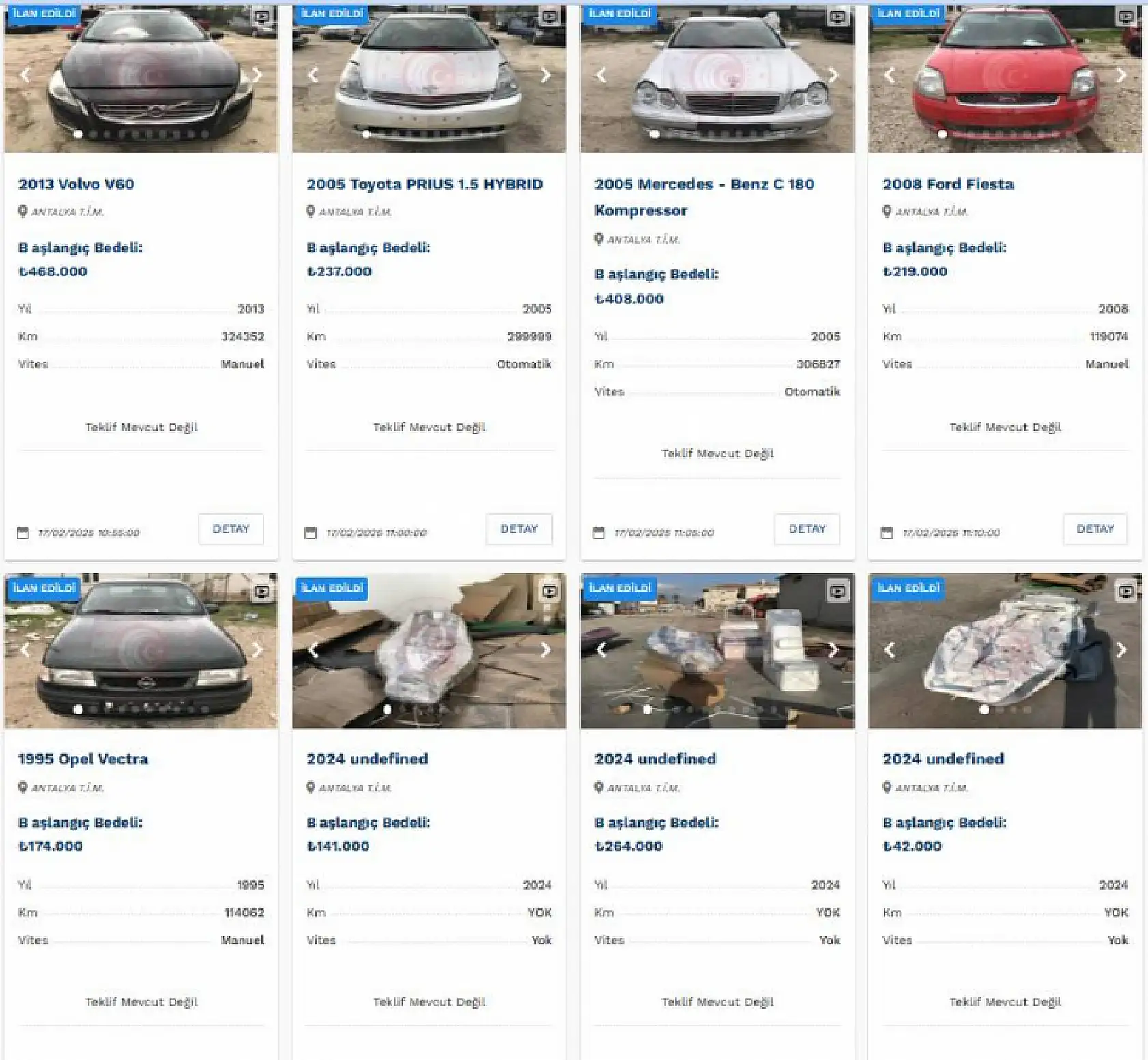 Gümrükten 2. el ucuza araba satılacak! Başvuru ve fiyatlar belli oldu