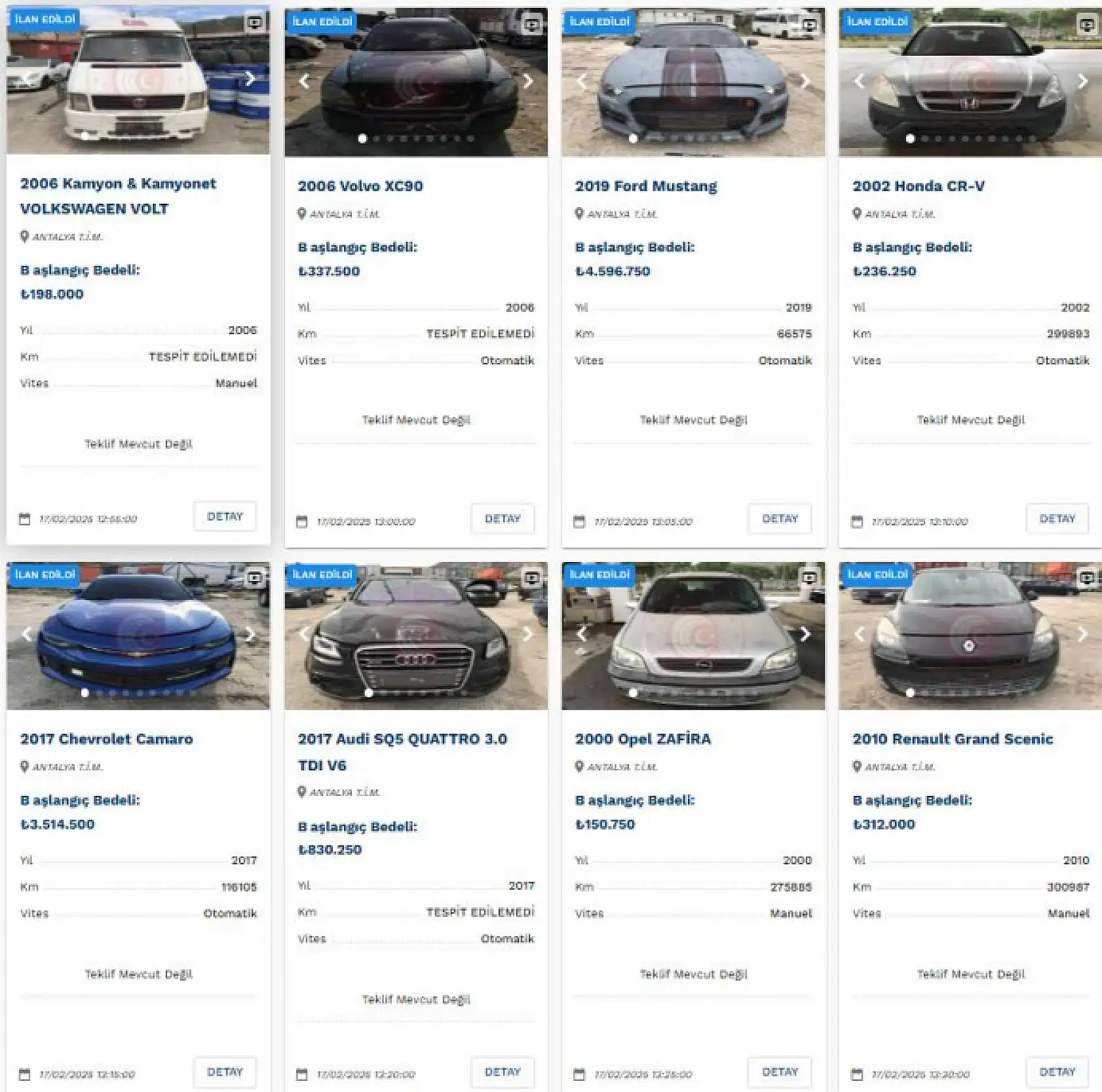 Gümrükten 2. el ucuza araba satılacak! Başvuru ve fiyatlar belli oldu