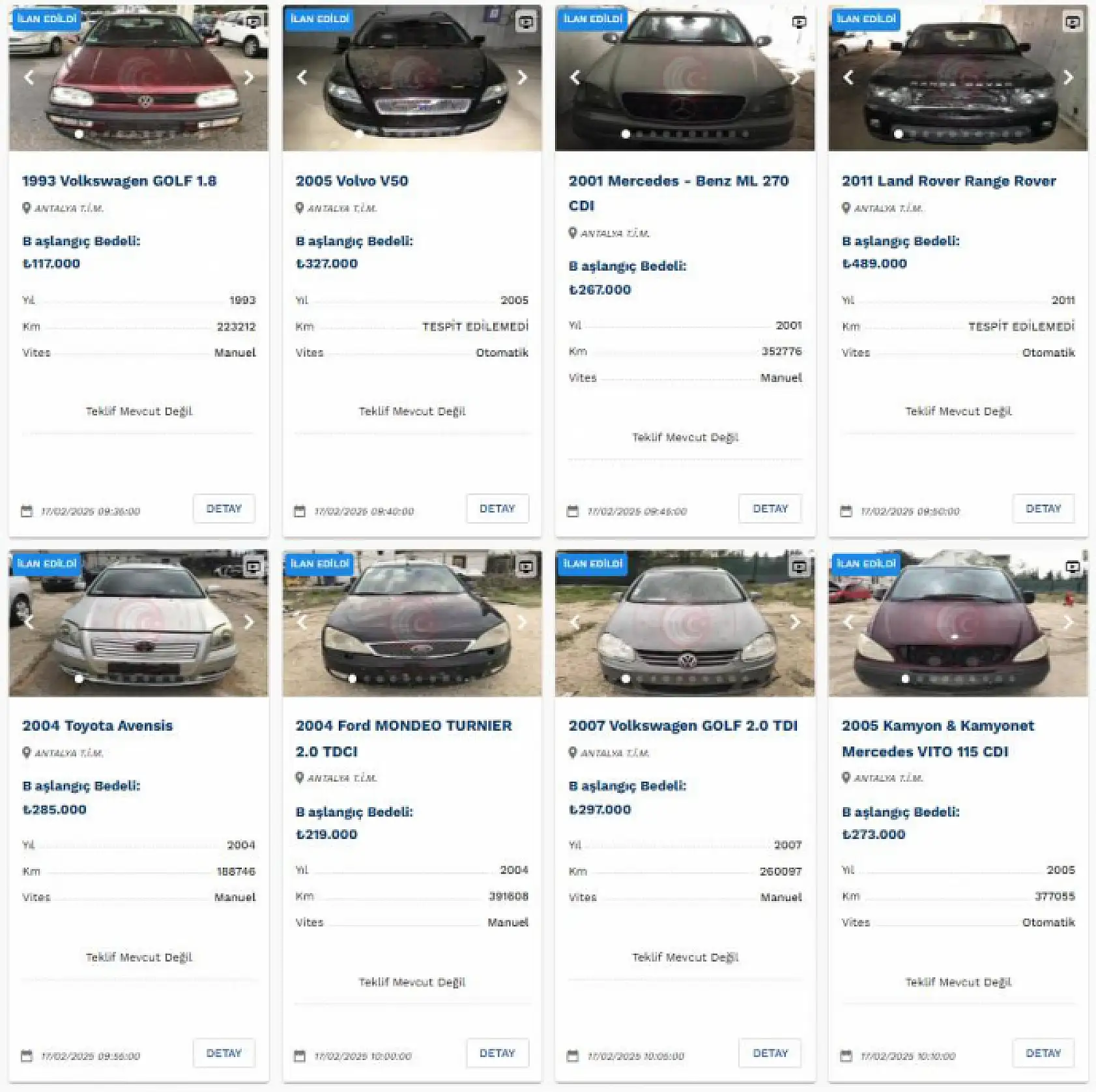 Gümrükten 2. el ucuza araba satılacak! Başvuru ve fiyatlar belli oldu