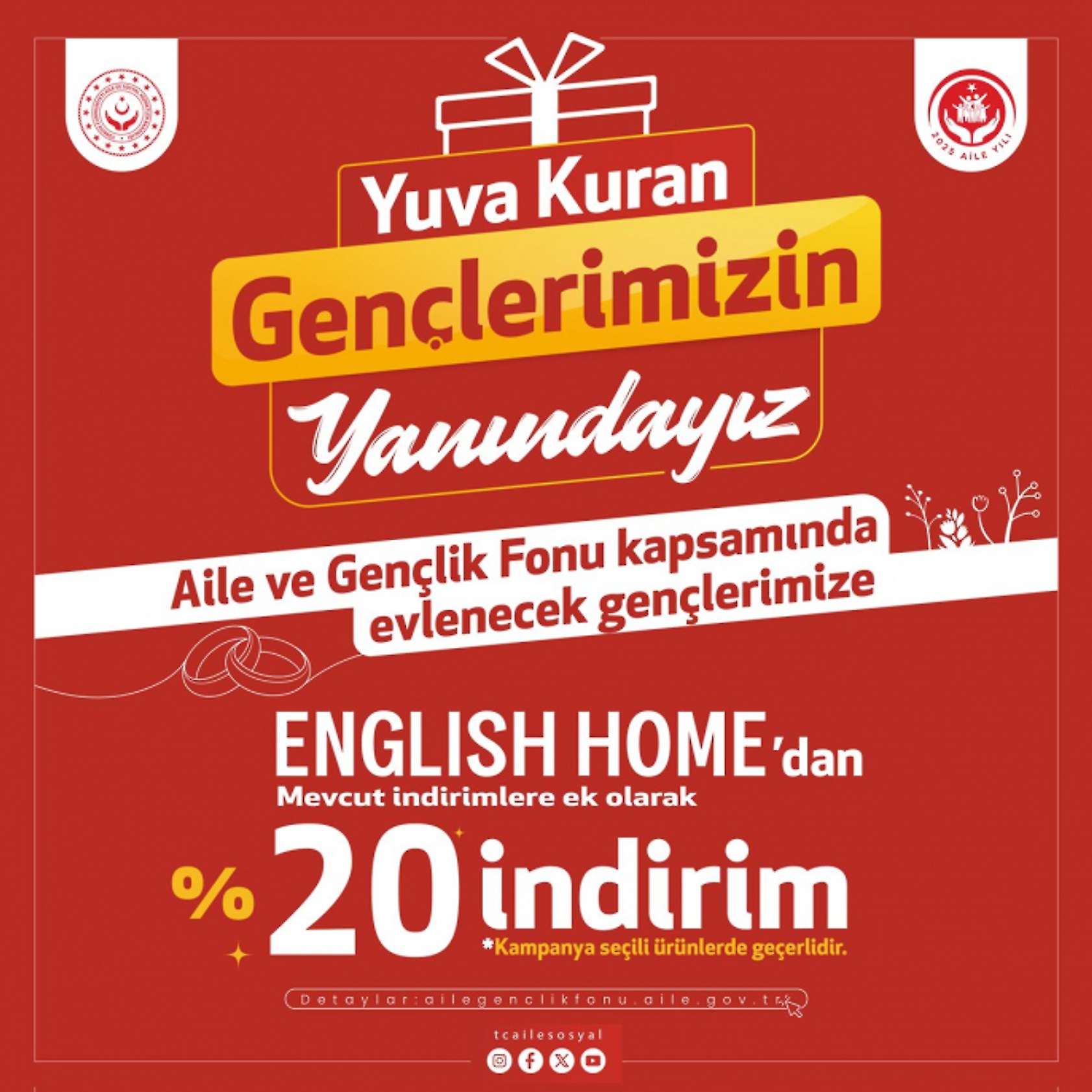 Yuva kuran gençlere indirim detayları belli oldu