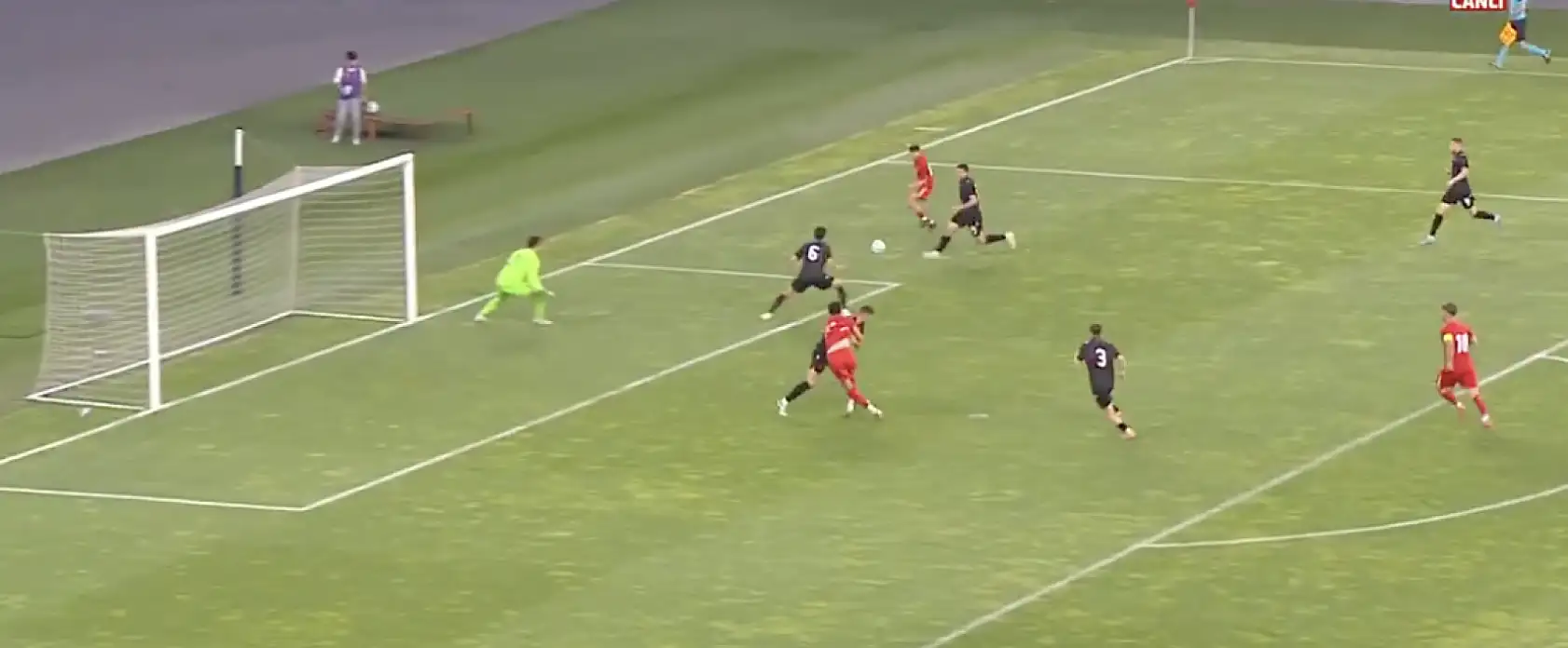 Semih Kılıçsoy Milli Takım'da mükemmel bir gol attı (VİDEO)