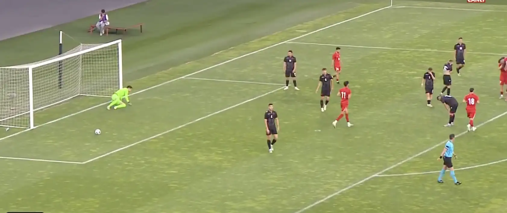 Semih Kılıçsoy Milli Takım'da mükemmel bir gol attı (VİDEO)