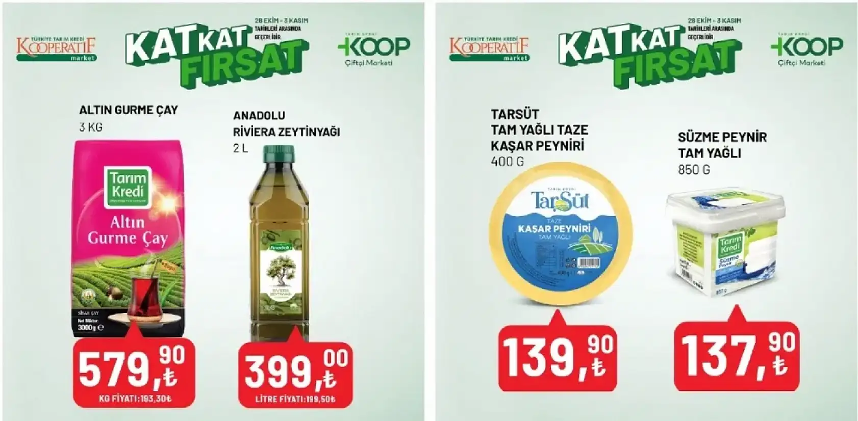 Tarım Kredi marketlerde yüzde 50 indirim başladı