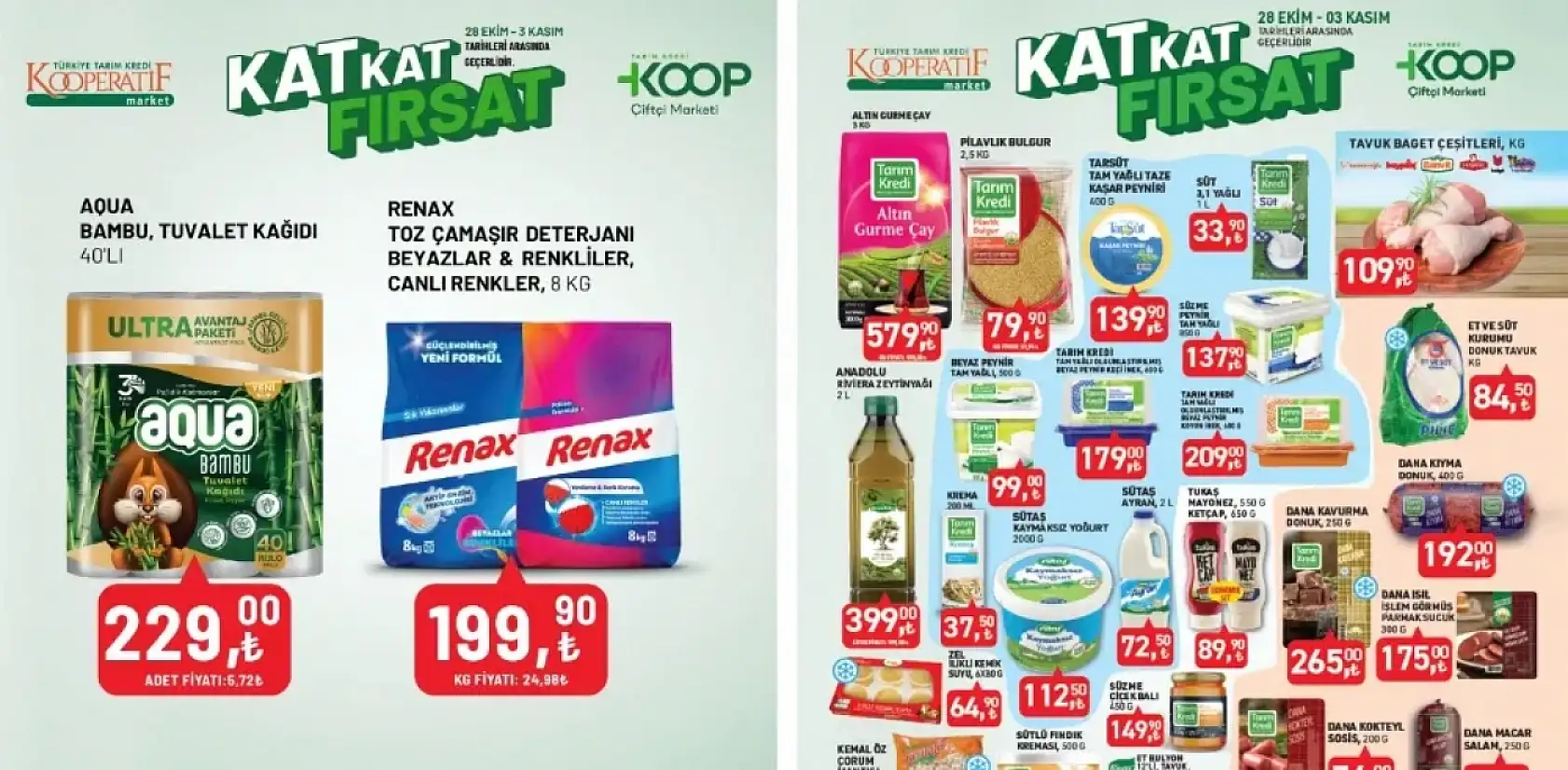 Tarım Kredi marketlerde yüzde 50 indirim başladı